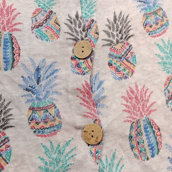 Sigrid Olsen 100% linen sleeveless top size medium - Picture 8 of 14